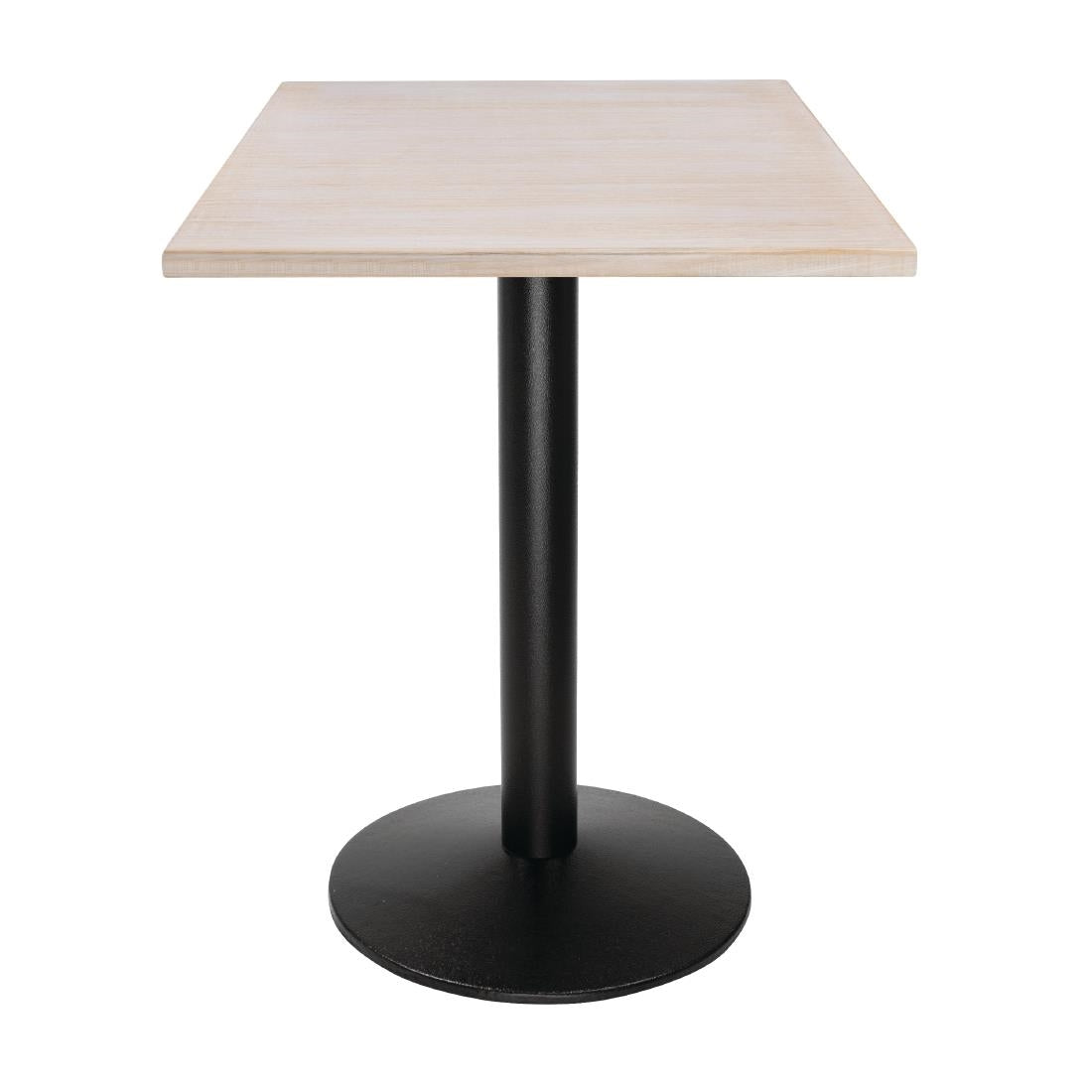 Bolero Pre-drilled Square Table Top Vintage White 700mm - CY951 Wood Effect Table Tops Bolero