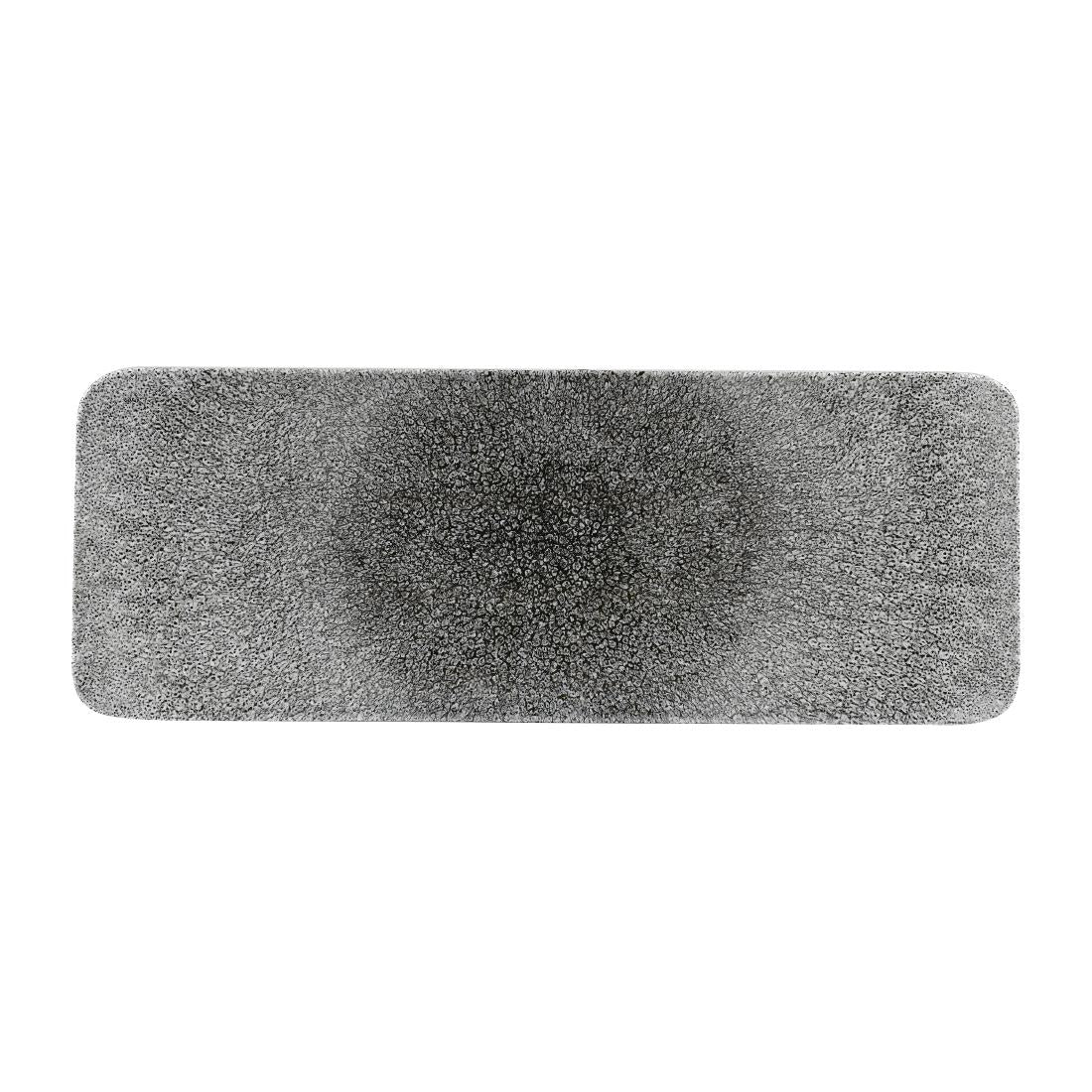 Churchill Raku Rectangular Tiles Quartz Black 140 x 376mm (Pack of 4) - CY987 Churchill Super Vitrified Churchill