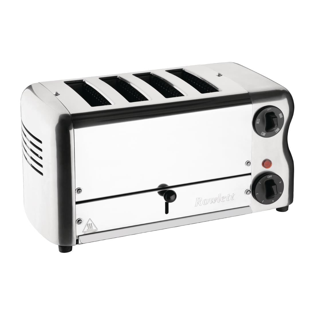 Rowlett Esprit 4 Slot Toaster Chrome w/2x Additional Elements & Sandwich Cage - CH181 Rowlett