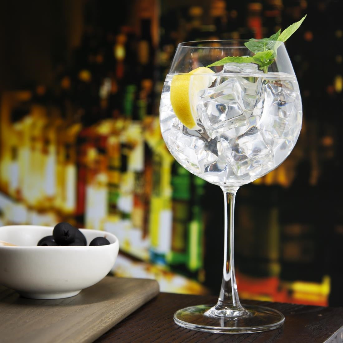 Olympia Serena Red Wine/Gin Glasses 650ml (Pack of 6) - CZ002 Wine Glasses Olympia