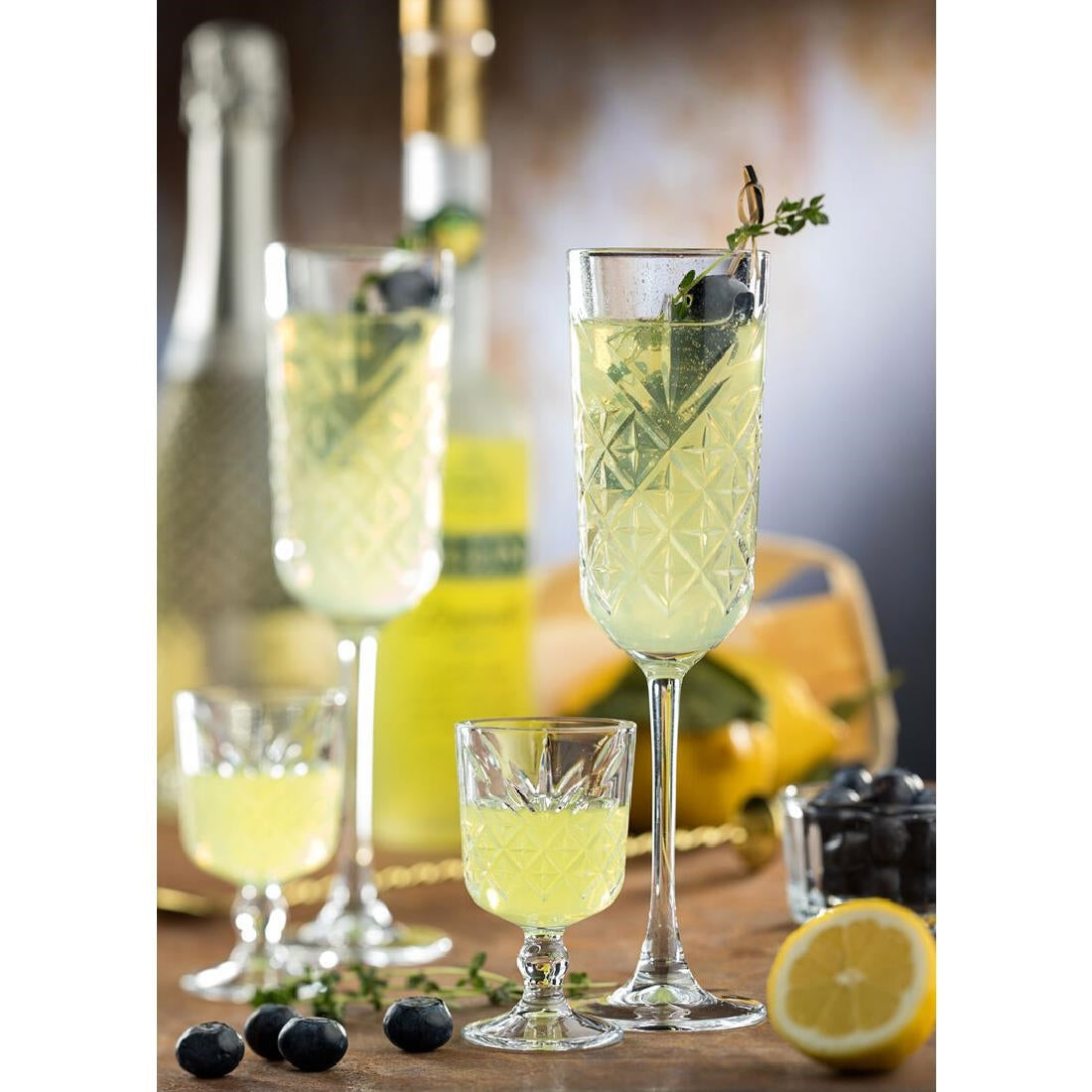 Utopia Timeless Vintage Stemmed Shot Glasses 60ml (Pack of 24) - CZ031 Utopia