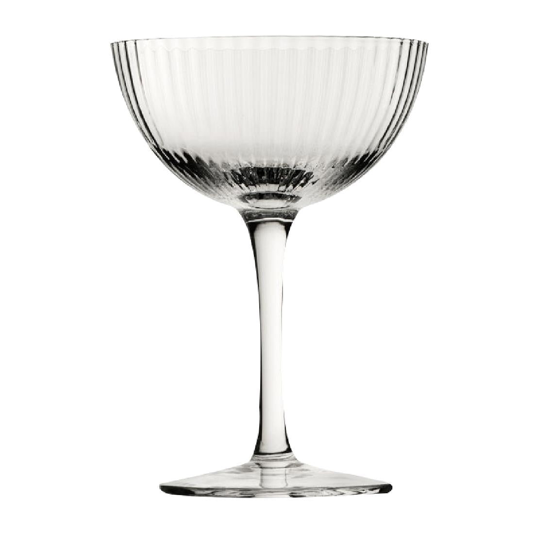 Utopia Hayworth Deep Coupe Glasses 230ml (Pack of 6) - CZ040 Champagne Glasses Utopia