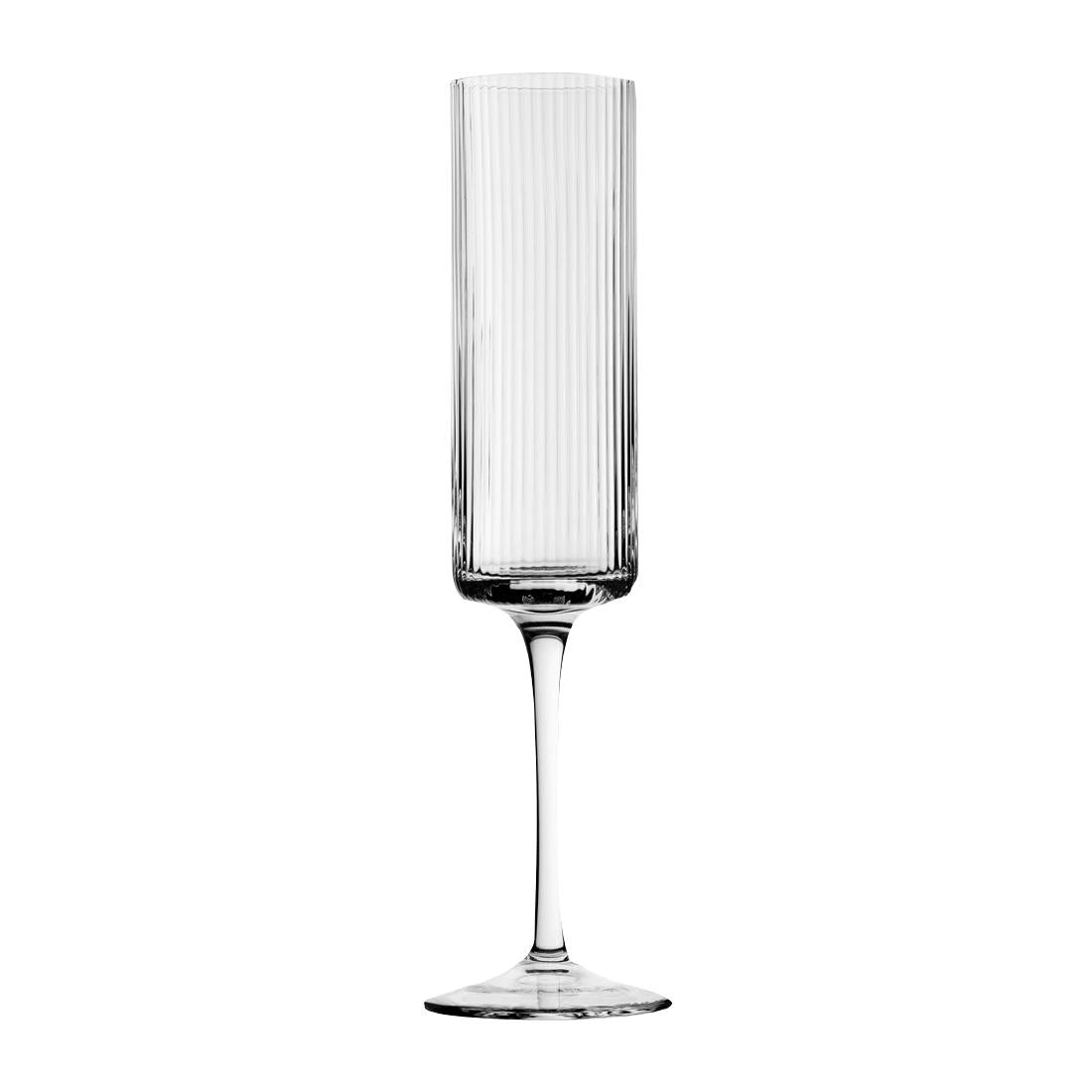 Utopia Hayworth Champagne Flutes 200ml (Pack of 6) - CZ042 Champagne Glasses Utopia