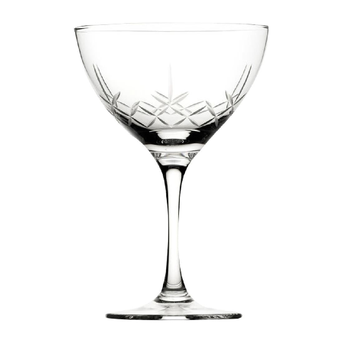 Utopia Raffles Vintage Martini Glasses 190ml (Pack of 6) - CZ053 Cocktail Glasses Utopia