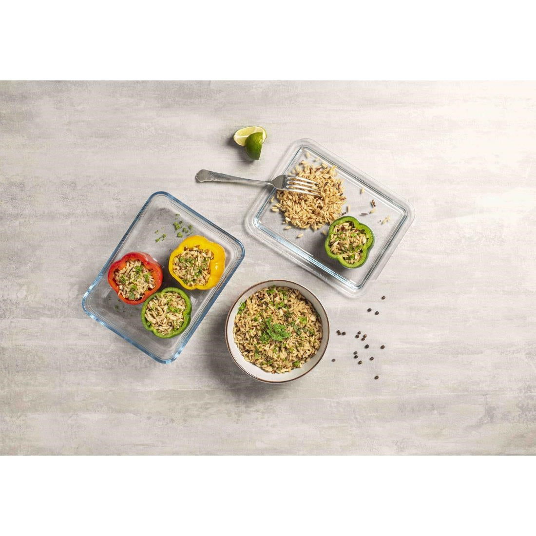 Pyrex Pure Glass Food Storage Container 0.8Ltr - CZ080 Pyrex