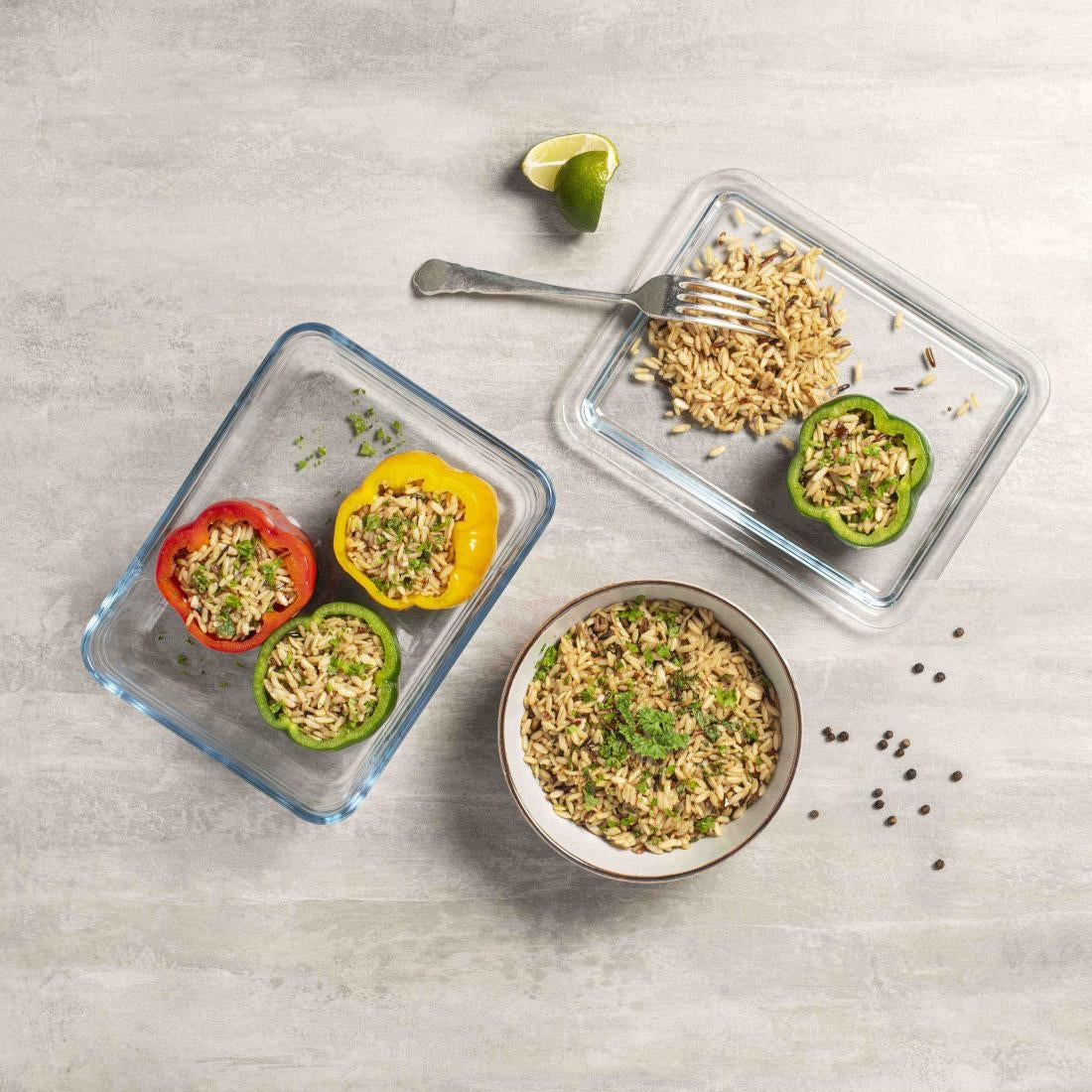 Pyrex Pure Glass Food Storage Container 2.7Ltr - CZ082 Pyrex