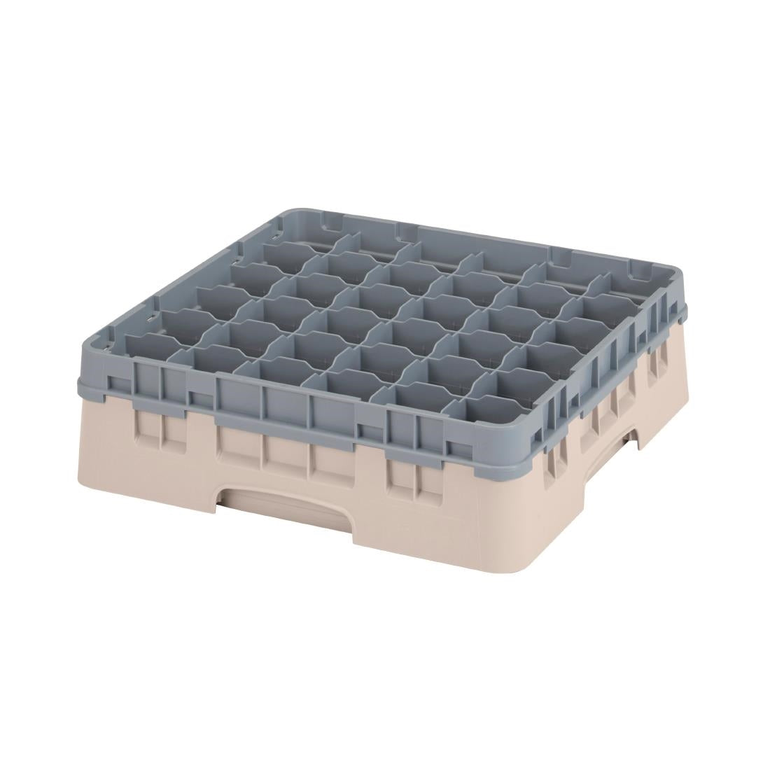 Cambro Camrack Beige 36 Compartments Max Glass Height 279mm - CZ104 Cambro