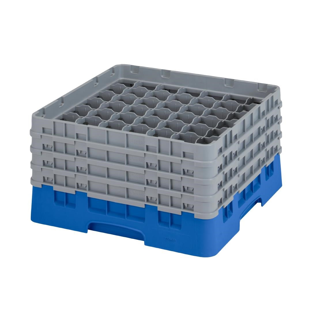 Cambro Camrack Blue 49 Compartments Max Glass Height 215mm - CZ120 Cambro
