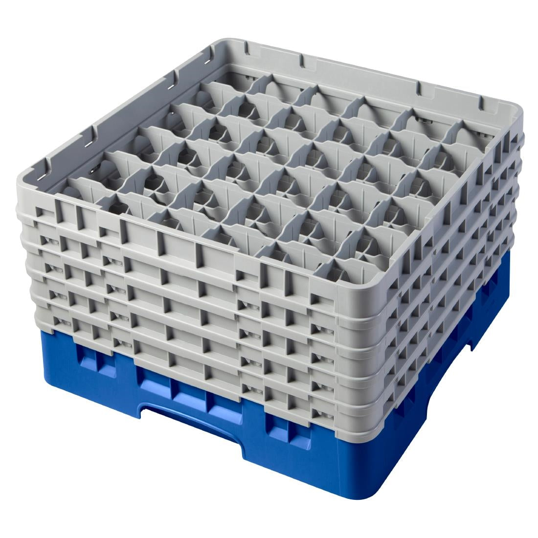 Cambro Camrack Blue 36 Compartments Max Glass Height 258mm - CZ130 Cambro