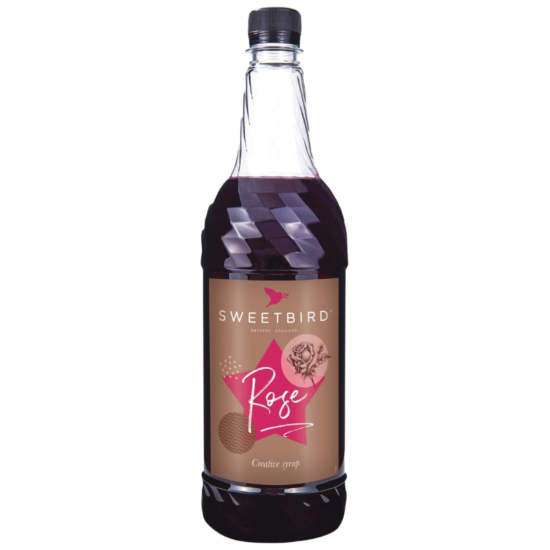 Sweetbird Rose Creative Syrup 1Ltr - CZ263 Sweetbird