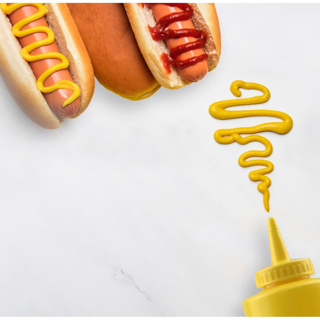 Beaumont Squeeze Sauce Bottle Yellow 12oz - CZ654 Beaumont