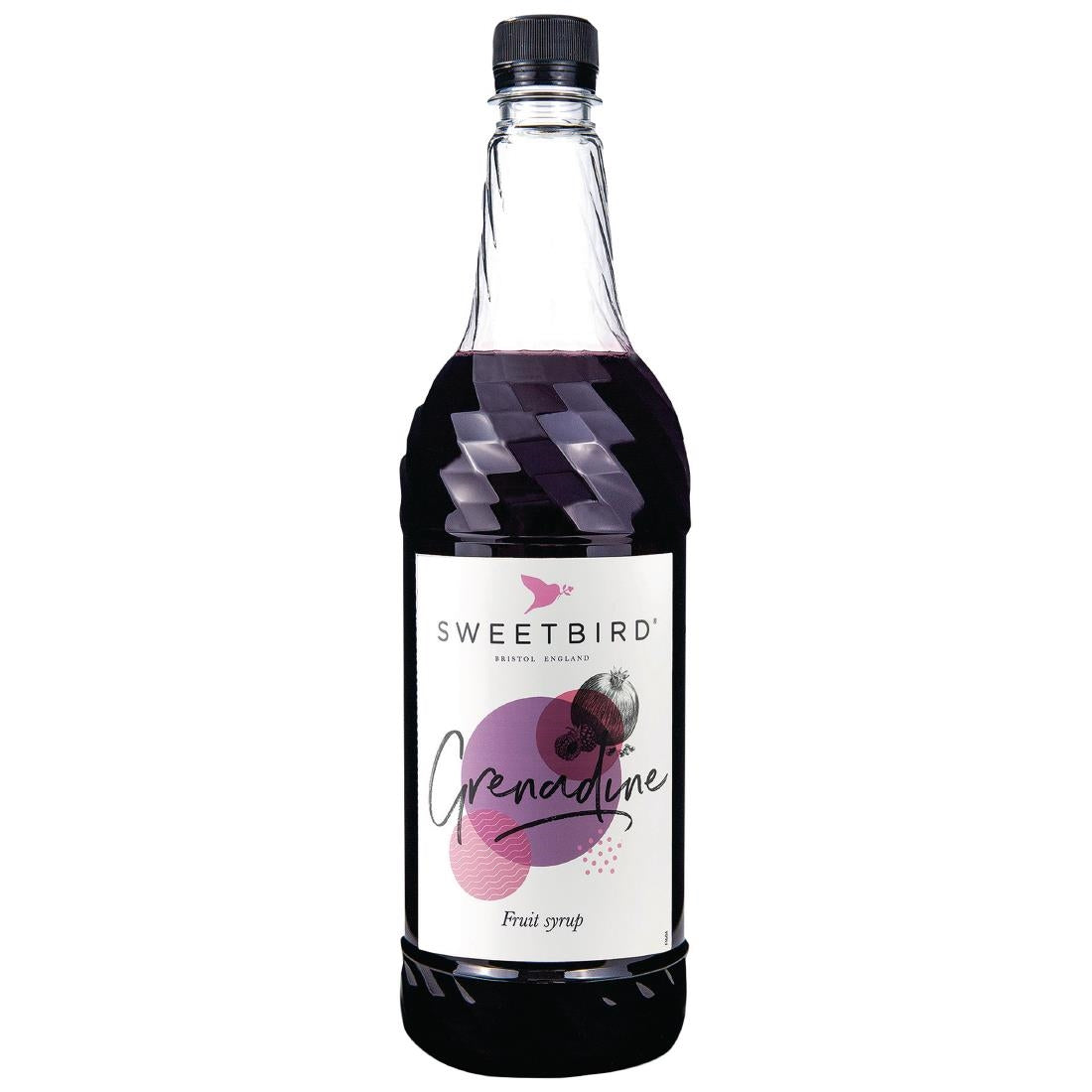 Sweetbird Grenadine Fruit Syrup 1Ltr - CZ273 Sweetbird