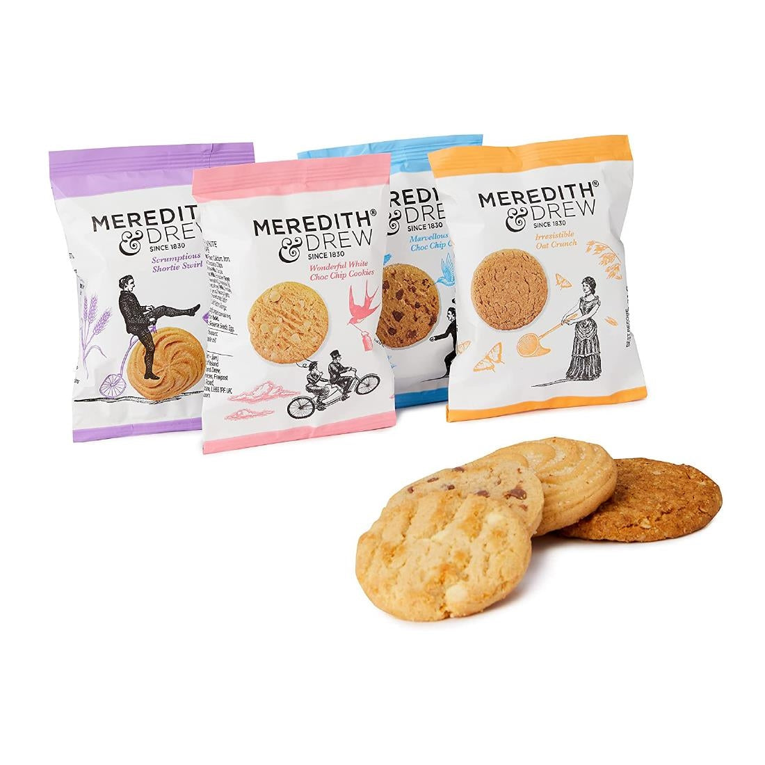 Meredith & Drew Premium Assorted Biscuits 4 Variants (Pack of 100 x 2) - CZ294 Meredith & Drew