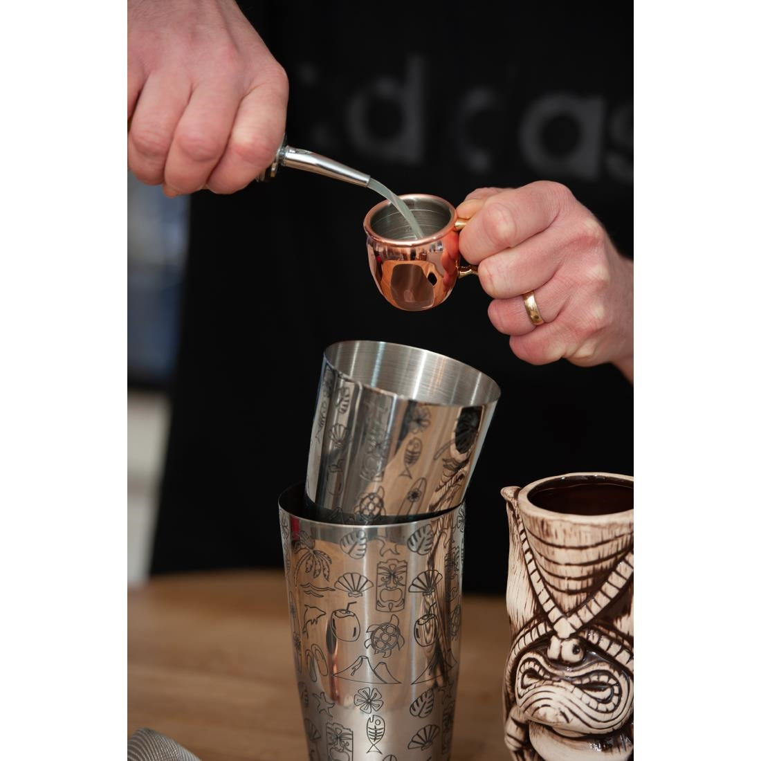 Beaumont Copper Straight Jigger 25ml/50ml - CZ347 Beaumont