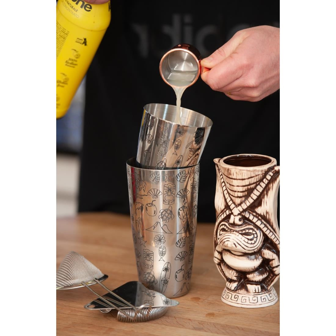 Beaumont Copper Straight Jigger 25ml/50ml - CZ347 Beaumont