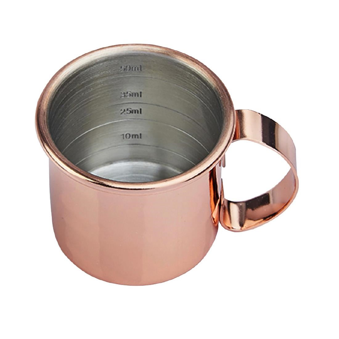 Beaumont Copper Straight Jigger 25ml/50ml - CZ347 Beaumont