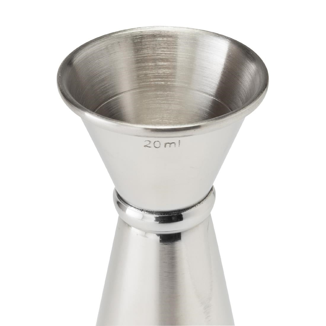 Beaumont Stainless Steel Banded Jigger Measure 20ml/40ml - CZ350 Beaumont