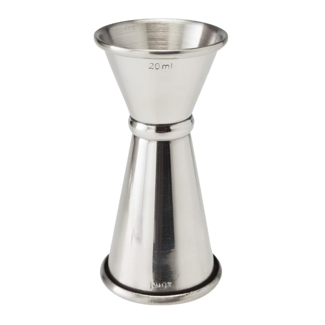 Beaumont Stainless Steel Banded Jigger Measure 20ml/40ml - CZ350 Beaumont