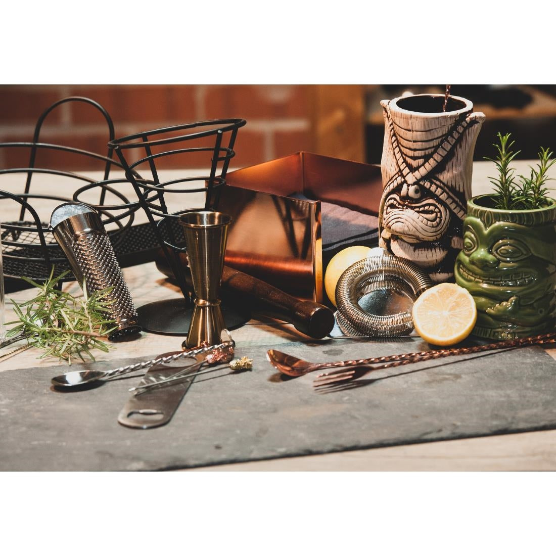 Beaumont Napkin Holder Copper Plated - CZ440 Napkin Dispenser & Accessories Beaumont