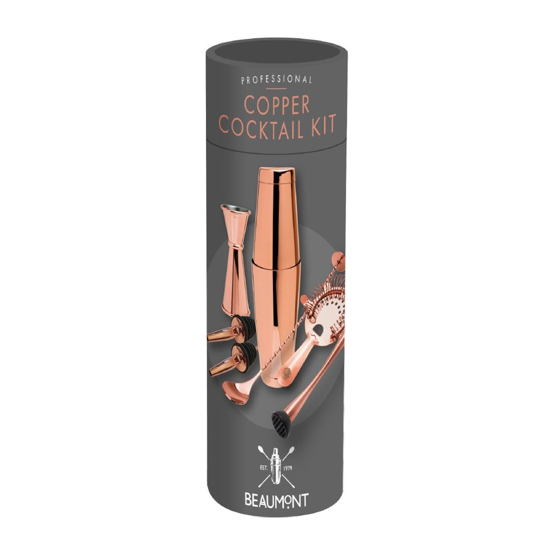 Beaumont Cocktail kit Copper 8 Piece - CZ482 Beaumont