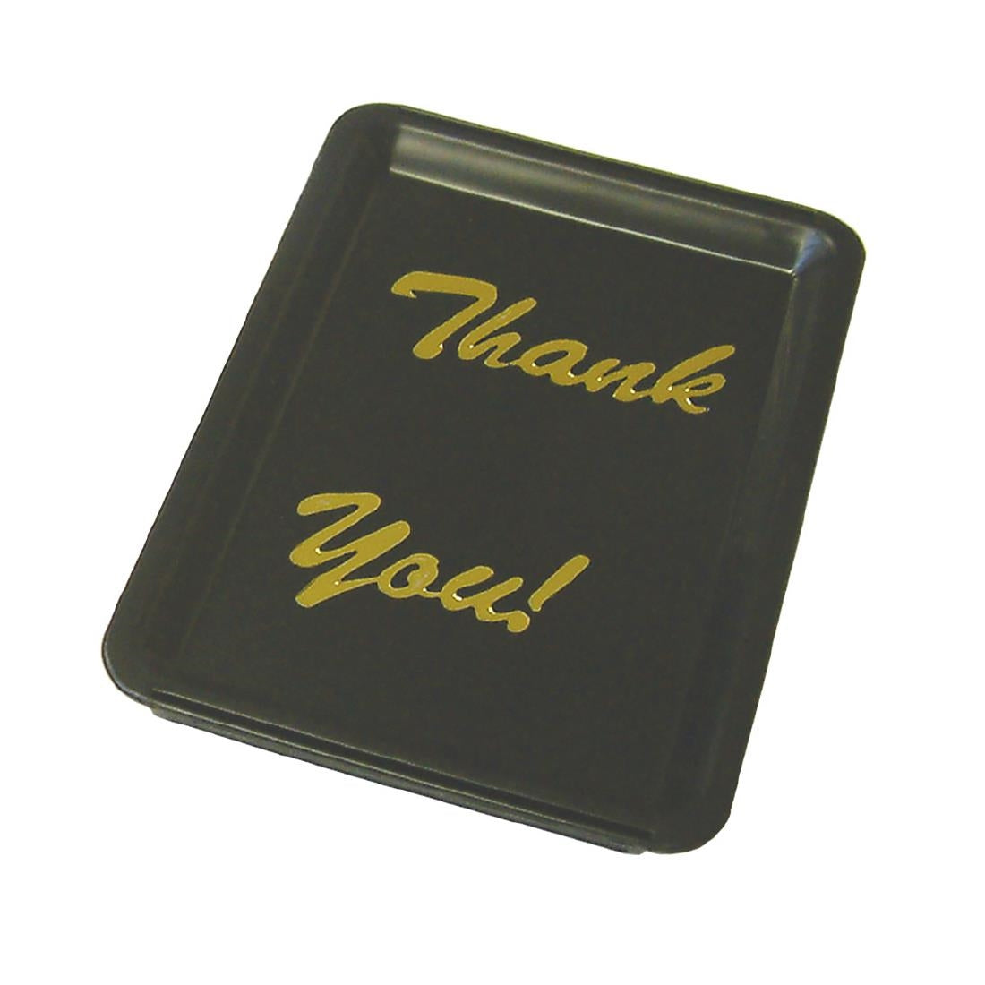 Beaumont Thank You Tip Tray Black - CZ493 Beaumont