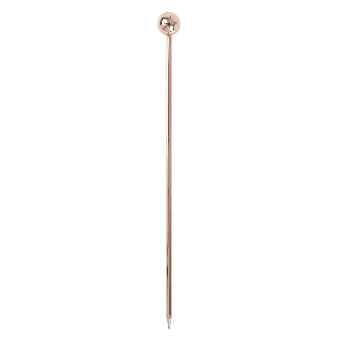 Beaumont Ball Garnish Pick Copper Plated (Pack of 10) - CZ588 Beaumont
