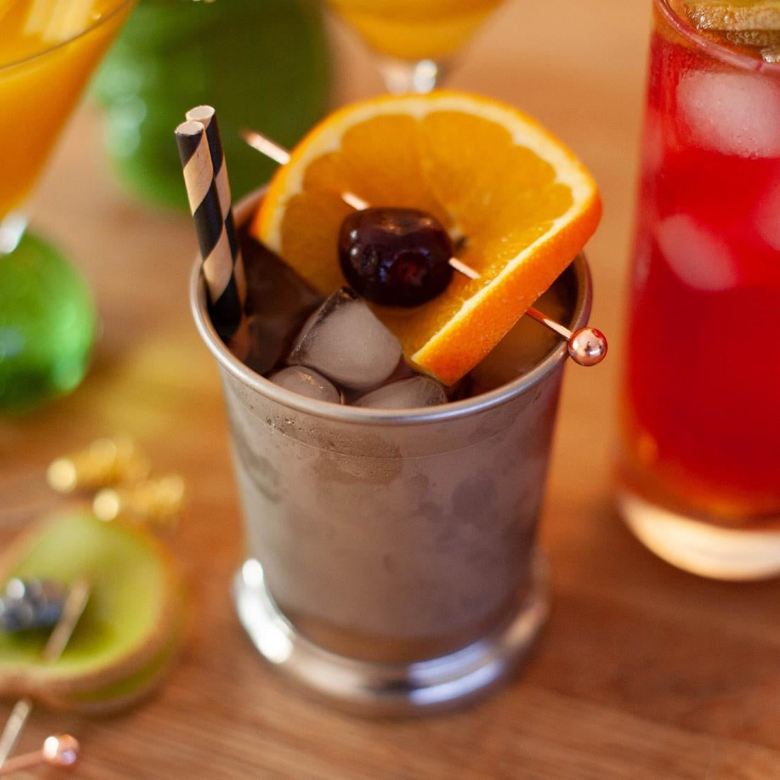 Beaumont Ball Garnish Pick Copper Plated (Pack of 10) - CZ588 Beaumont