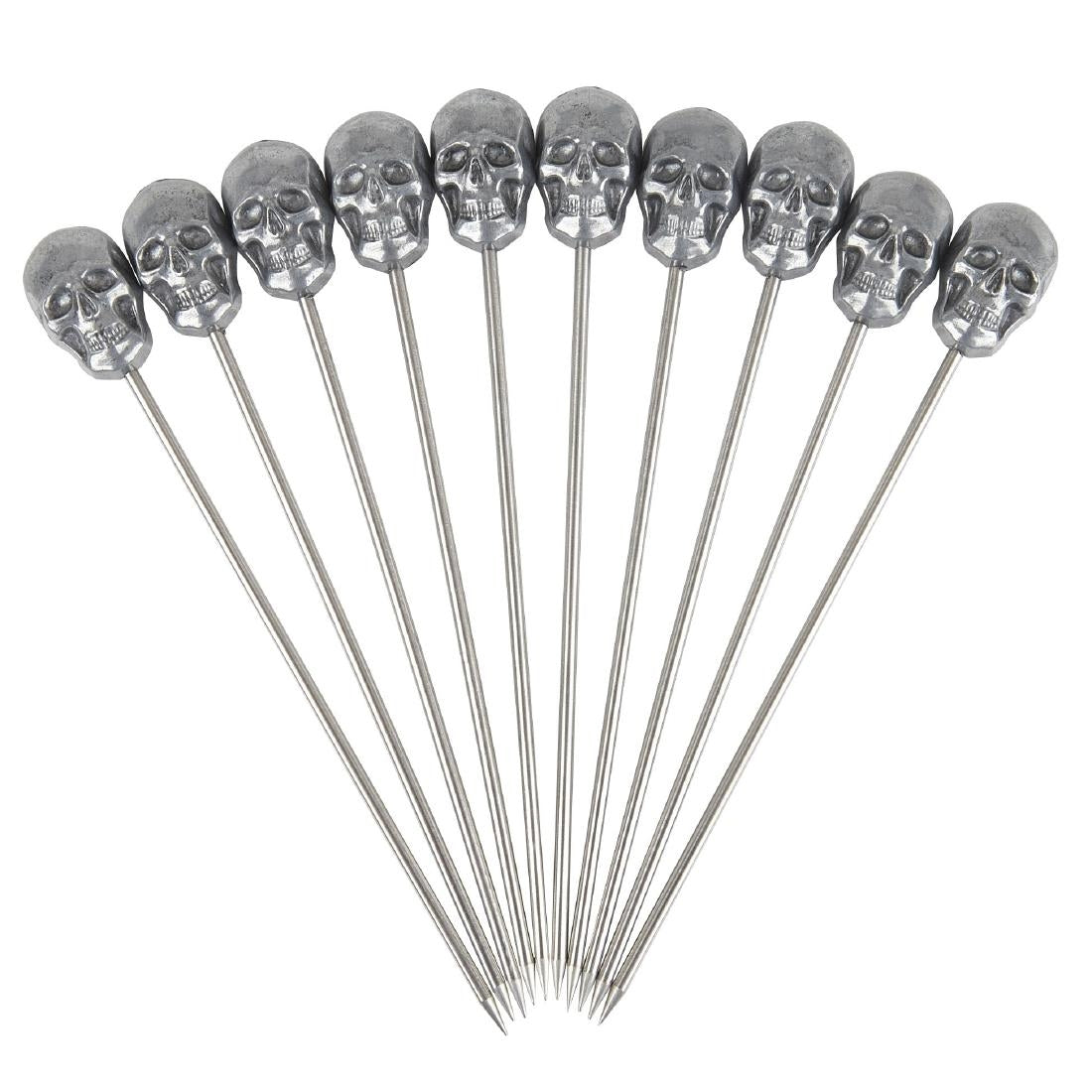 Beaumont Skull Garnish Pick (Pack of 10) - CZ592 Beaumont