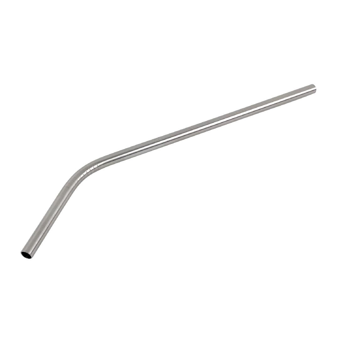 Beaumont Stainless Steel Straws Curved (Pack of 25) - CZ615 Beaumont