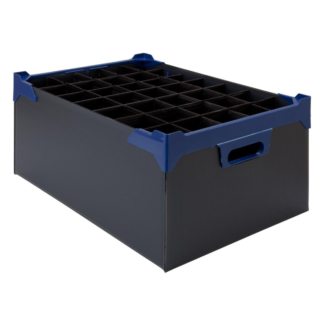 Beaumont Flute Glass Carry Box 500x345x200mm (Pack of 5) - CZ624 Beaumont