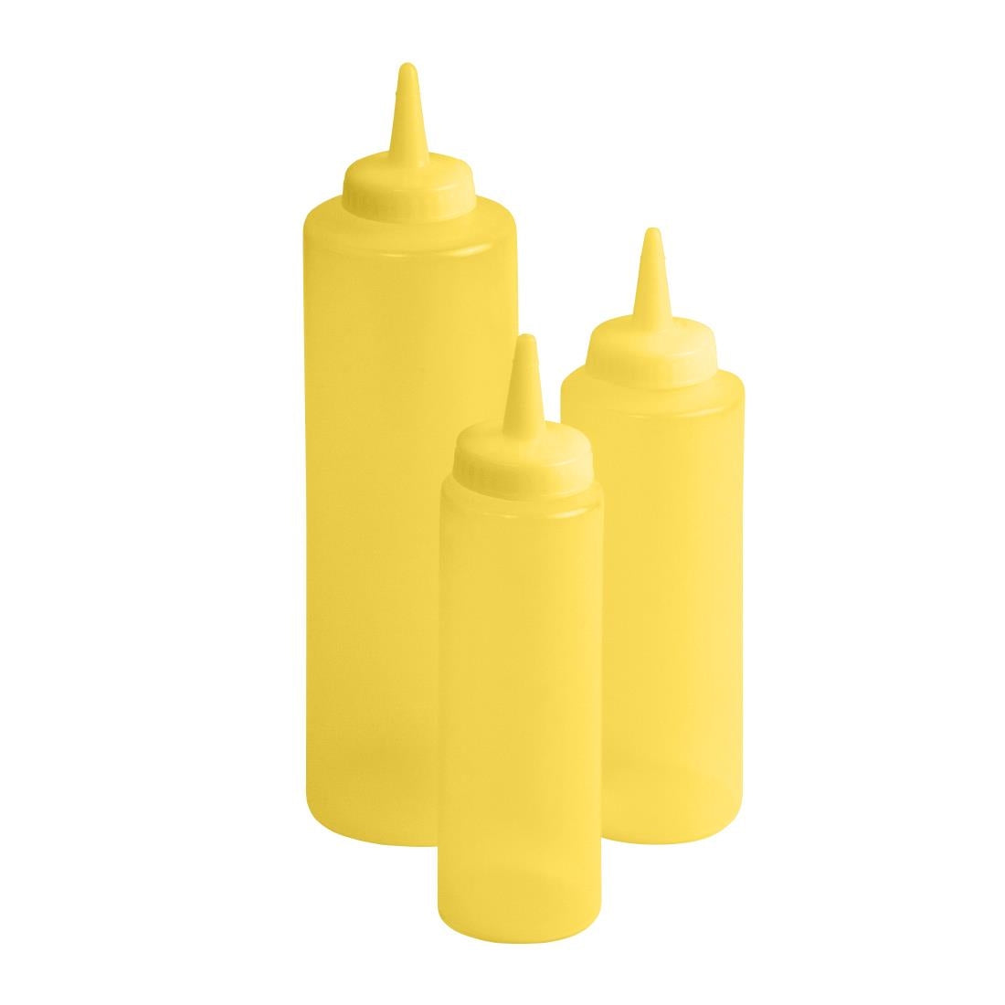 Beaumont Squeeze Sauce Bottle Yellow 24oz - CZ657 Beaumont