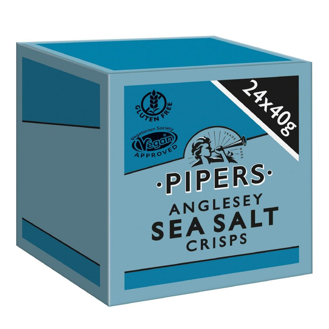 Pipers Anglesey Sea Salt 40g (Pack of 24) - CZ700 Pipers