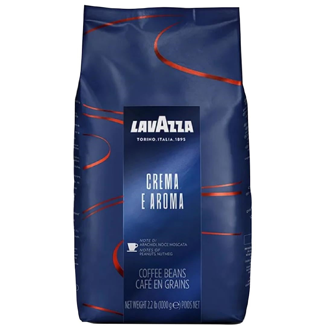Lavazza Crema E Aroma Coffee Beans (6x1Kg) - CZ718 Lavazza