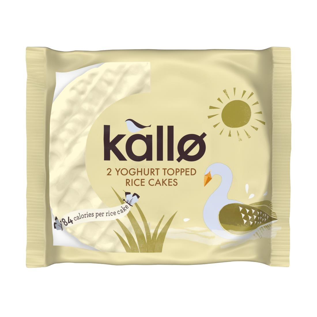 Kallo Yoghurt Topped Rice Cakes Portion Pack (Pack 30) - CZ735 Kallo