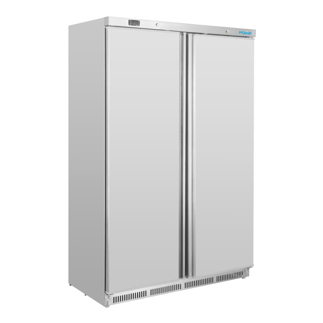 Polar C-Series Double Door Fridge Stainless Steel - CZ783 Polar