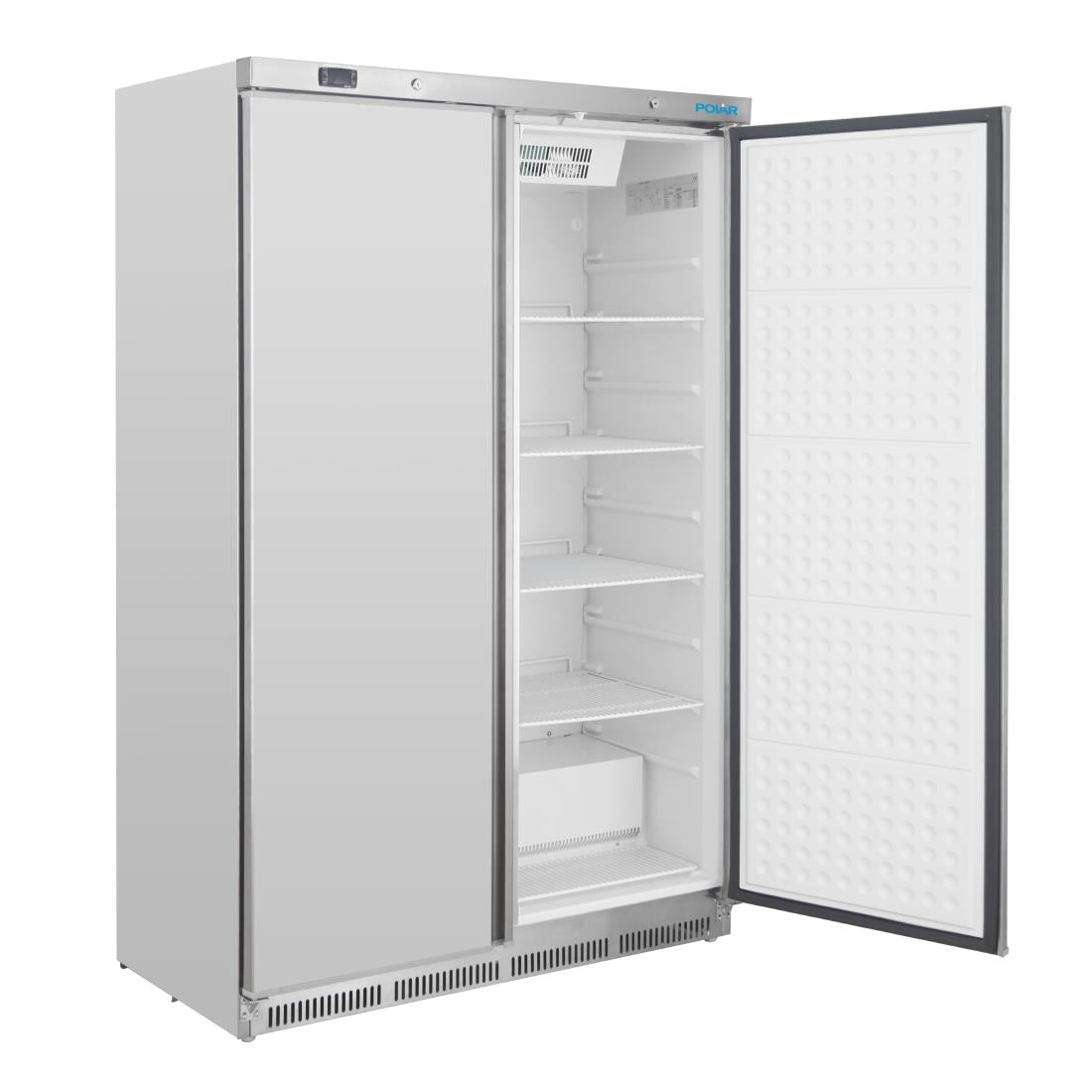 Polar C-Series Double Door Fridge Stainless Steel - CZ783 Polar
