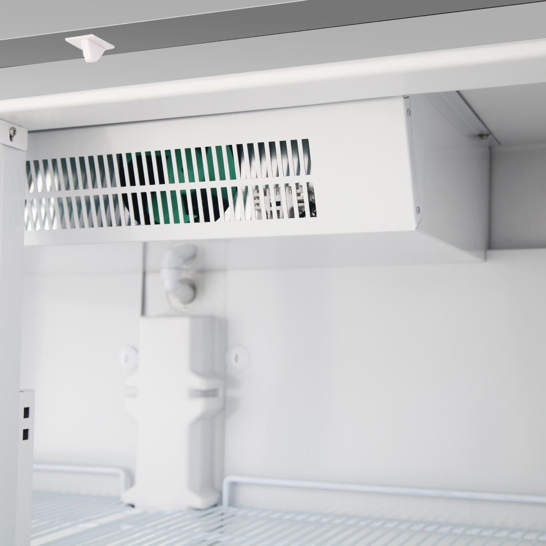 Polar C-Series Double Door Fridge Stainless Steel - CZ783 Polar