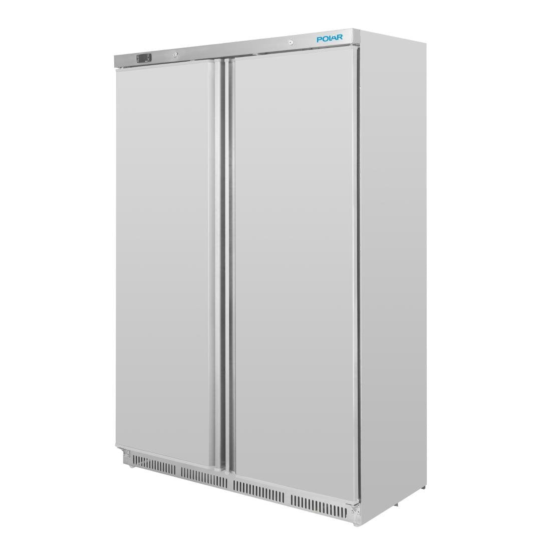 Polar C-Series Double Door Freezer Stainless Steel - CZ784 Polar