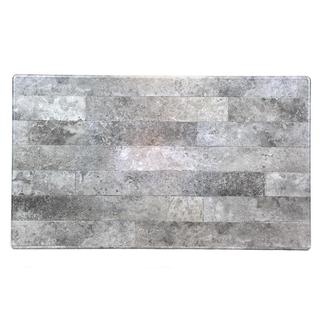 Rectangular Laminate Table Top Concrete 1200x700mm - CZ855 Stone Effect Table Tops Everyday