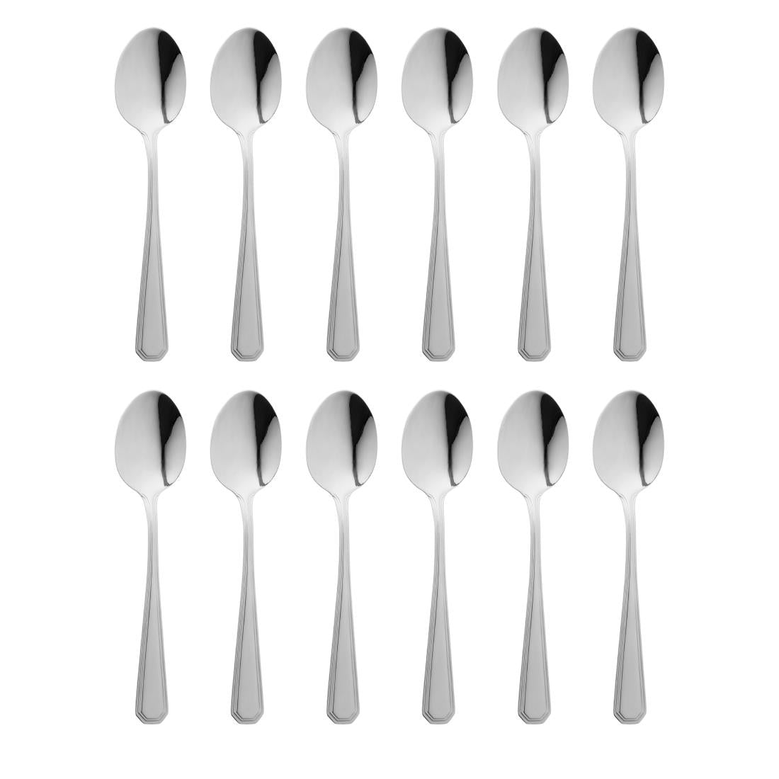 Olympia Monaco Dessert Spoon (Pack of 12) - D057 Spoons Olympia