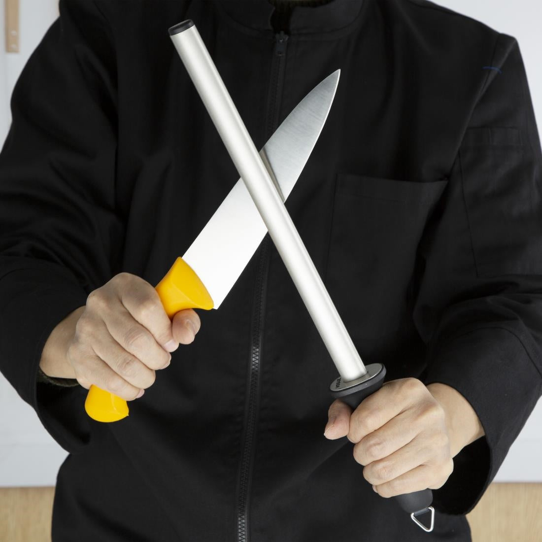 Vogue Diamond Knife Sharpening Steel 30.5cm - D161 Vogue