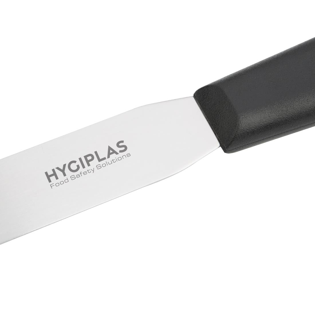 Hygiplas Straight Blade Palette Knife Black 10.3cm - D401 Hygiplas