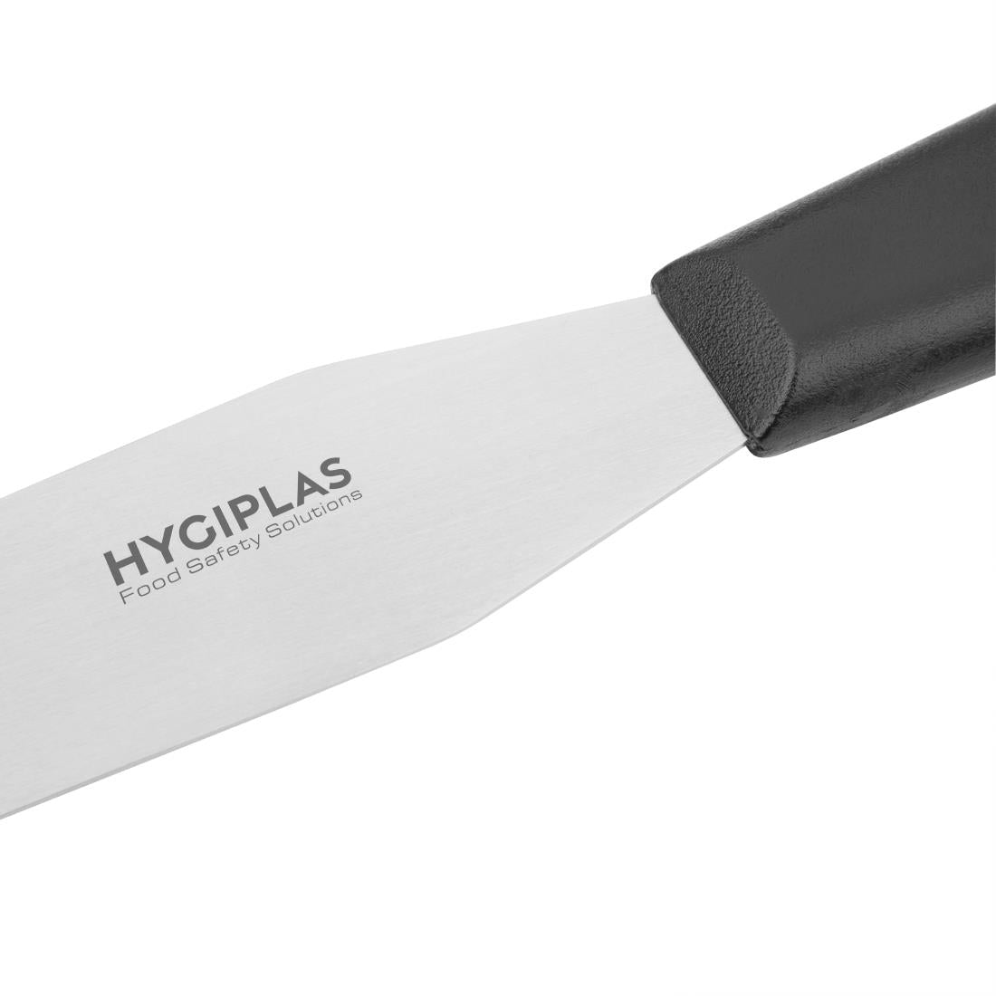 Hygiplas Straight Blade Palette Knife Black 15.5cm - D402 Hygiplas