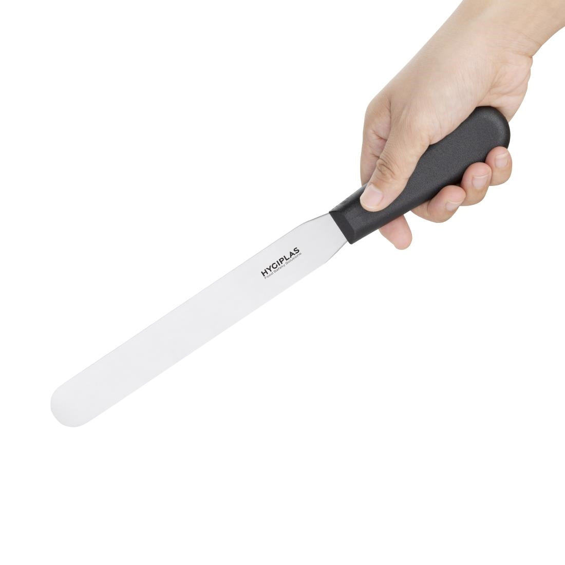 Hygiplas Straight Blade Palette Knife Black 20.5cm - D404 Hygiplas