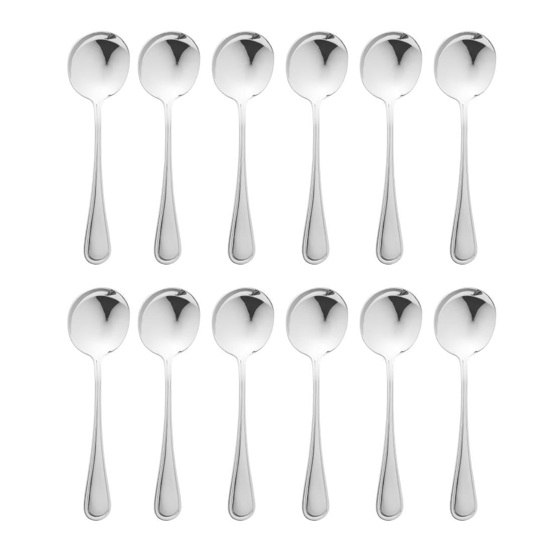 Olympia Mayfair Soup Spoon (Pack of 12) - D511 Spoons Olympia