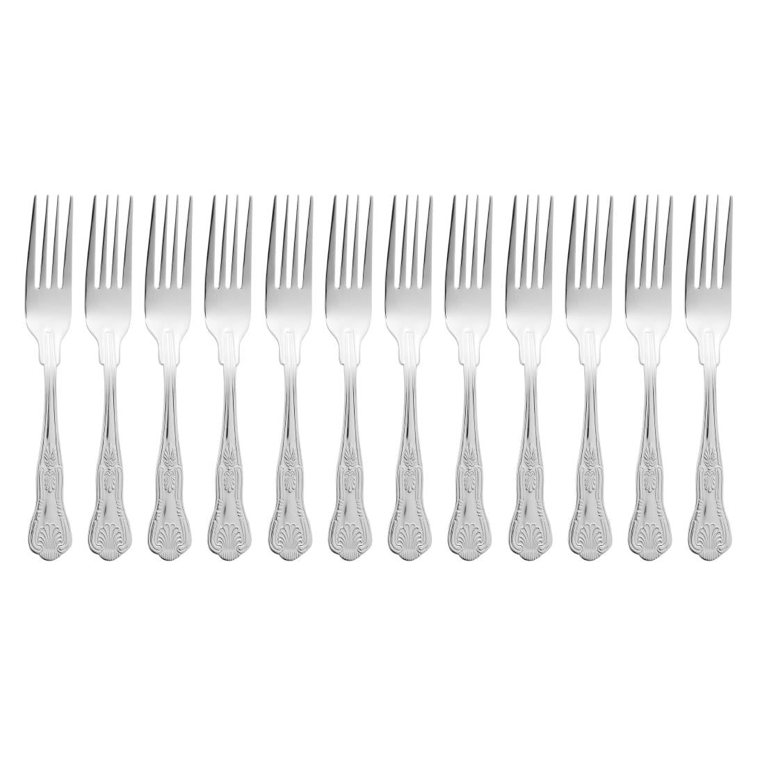 Olympia Kings Dessert Fork (Pack of 12) - D686 Olympia Cutlery Olympia