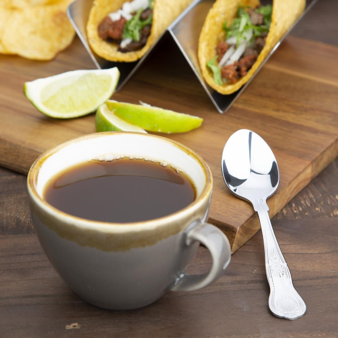 Olympia Kings Teaspoon (Pack of 12) - D689 Olympia Cutlery Olympia