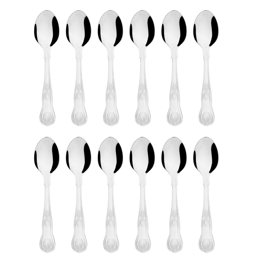 Olympia Kings Teaspoon (Pack of 12) - D689 Olympia Cutlery Olympia