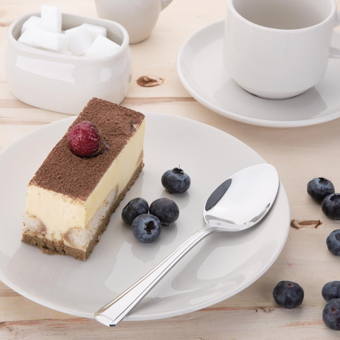 Olympia Harley Dessert Spoon (Pack of 12) - D695 Spoons Olympia