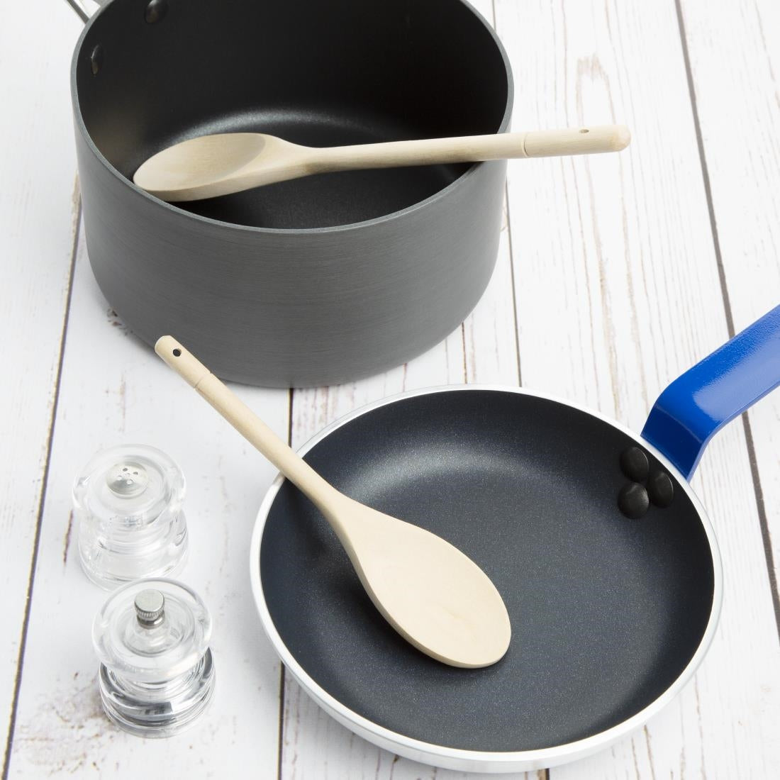 Vogue Wooden Spoon 8" - D770 Vogue